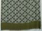 Preview: AHMADDY Woll-Schal grün schwarz weiß