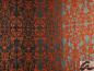 Preview: AHMADDY Seiden-Wollschal Vintage schwarz rot