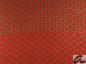 Preview: AHMADDY Seiden-Wollschal Vintage rot braun