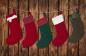 Preview: Nikolaus Weihnachts-Stiefel Schleife rosa XL