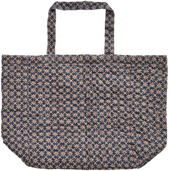 Tasche IB Laursen dunkelblau mit rosa