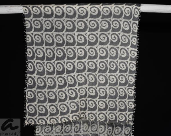 AHMADDY Kaschmir Schal grau beige