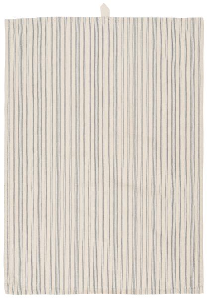 IB Laursen Geschirrtuch Kasper natur dunkelblaue Streifen