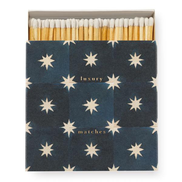 Archivist Streichhölzer Navy Sta Tile by Wanderlust Paper Co