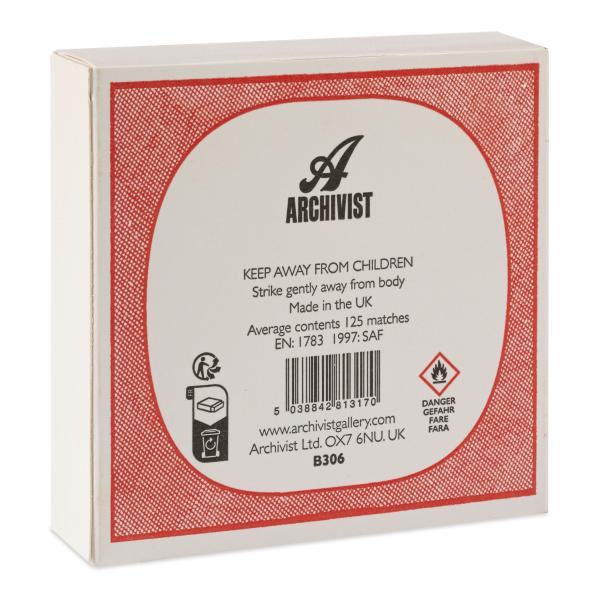 Archivist Streichhölzer Two Roses Matchbox