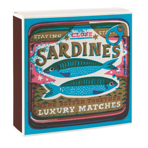 Archivist Streichhölzer Better Together Sardines by The Printed Peanut