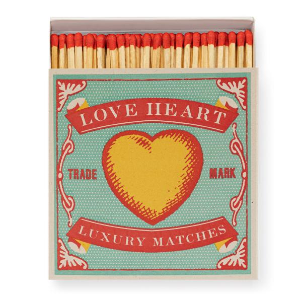 Archivist Streichhölzer Love Heart