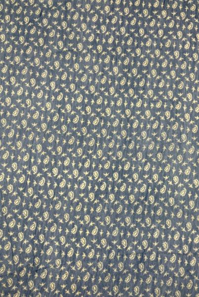 Sarah & Sally Baumwollschal Paisley blau