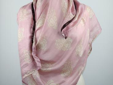 AHMADDY Seiden Schal rosa