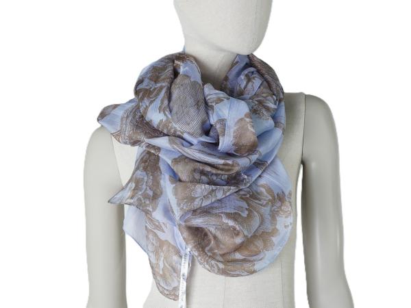 AHMADDY Seiden-Schal flower