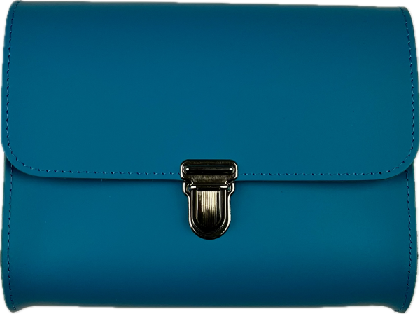 Leder Umhängetasche Roma türkis