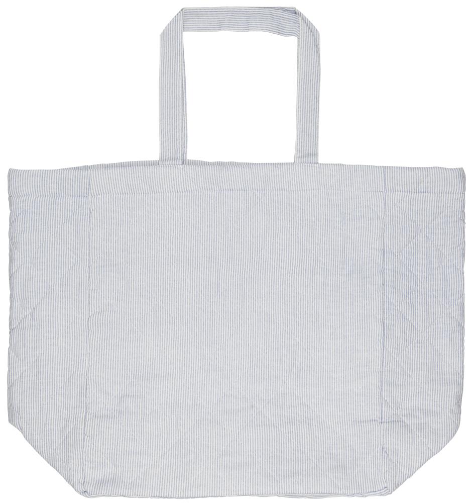 Tasche IB Laursen weiß und blau gestreift