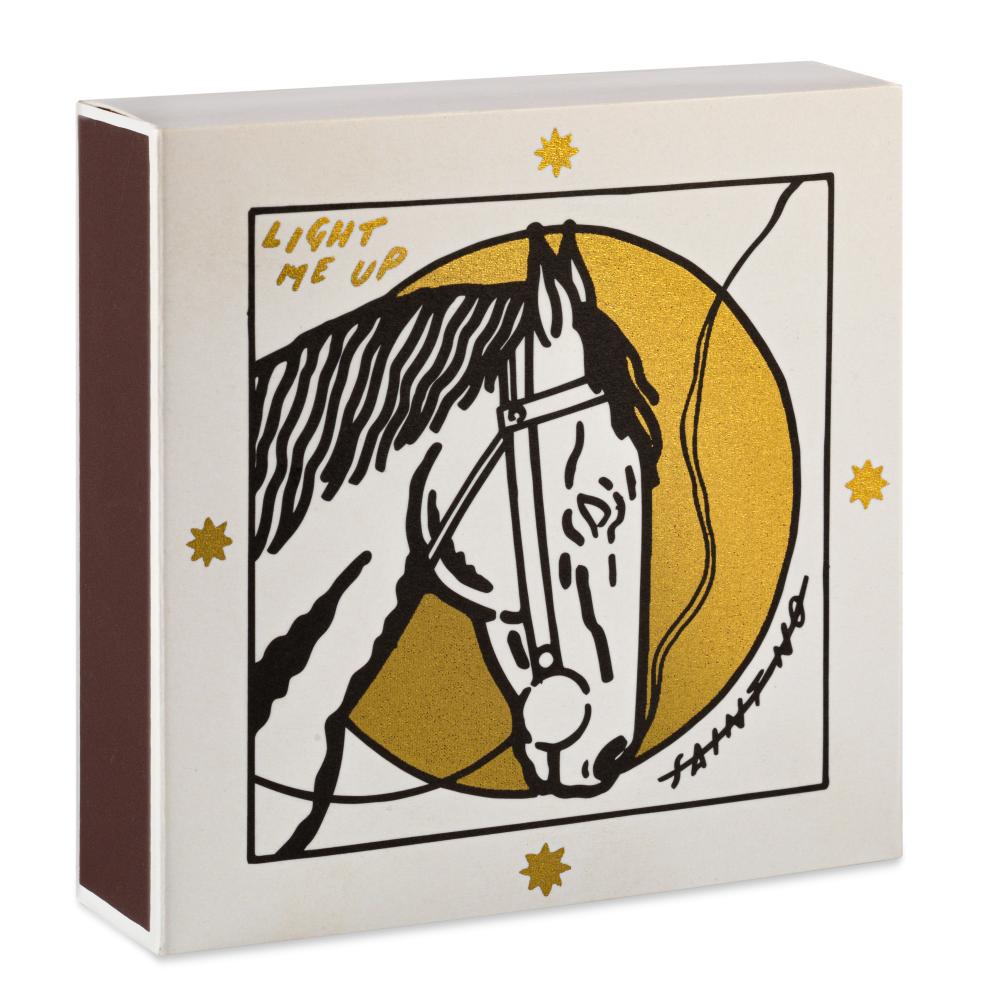 Archivist Streichhölzer Saint No Horse´s Head Match Box