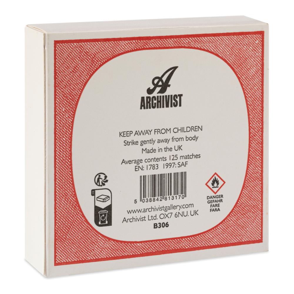 Archivist Streichhölzer Two Roses Matchbox