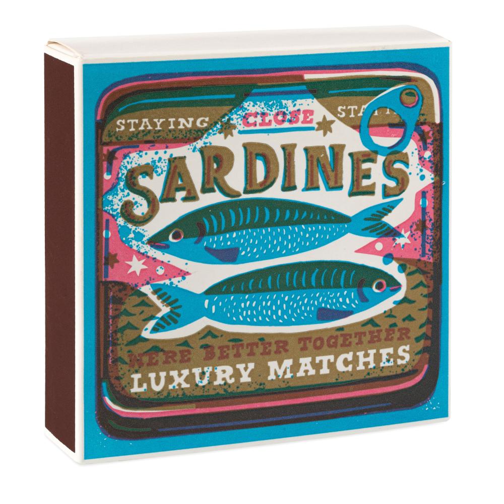Archivist Streichhölzer Better Together Sardines by The Printed Peanut