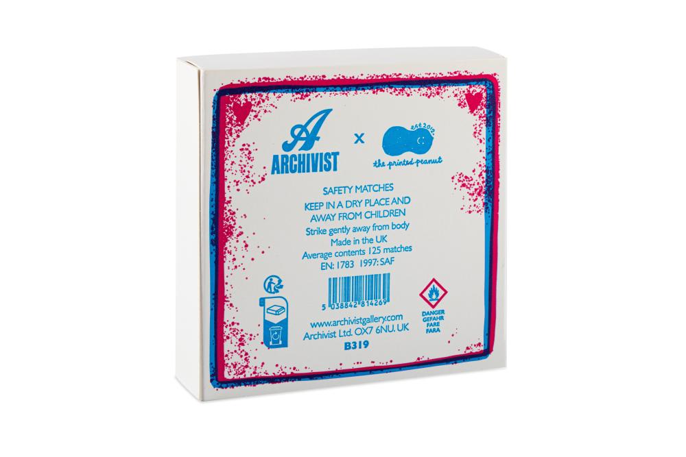 Archivist Streichhölzer Love Birds by The Printed Peanut Matchbox