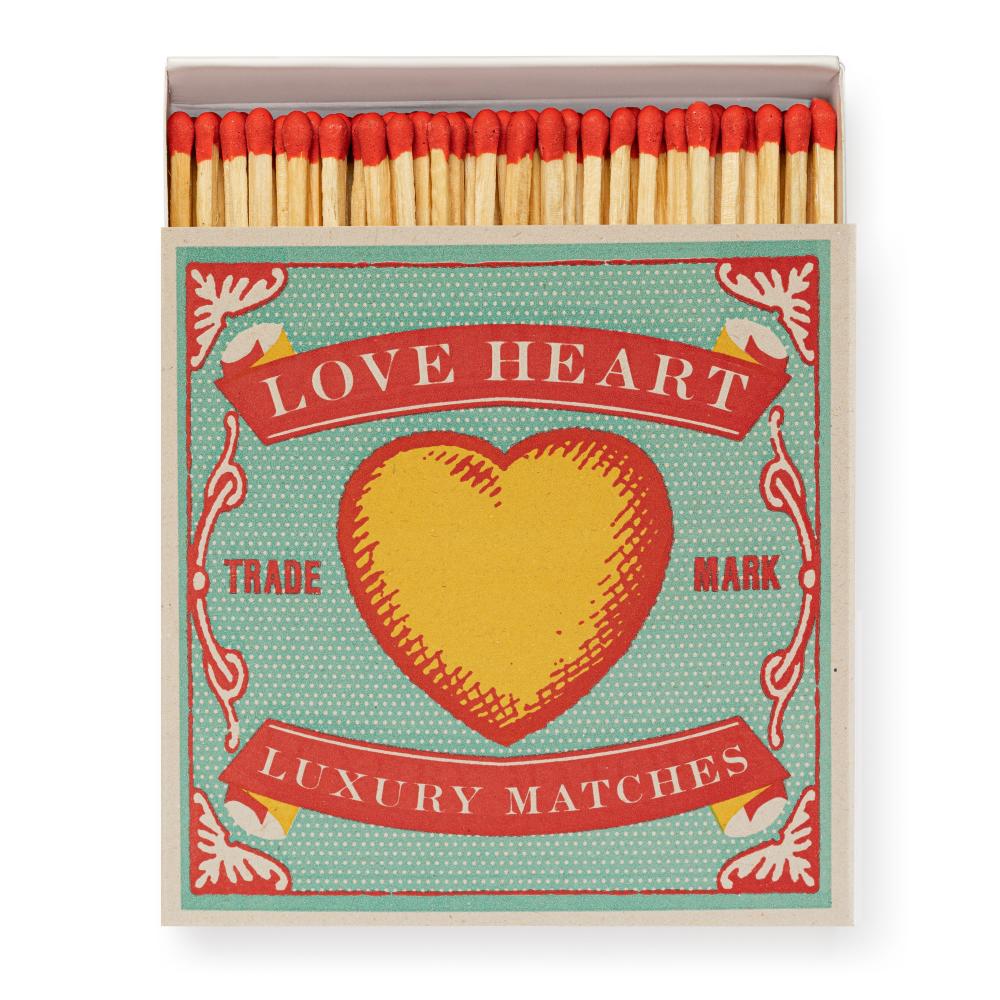 Archivist Streichhölzer Love Heart