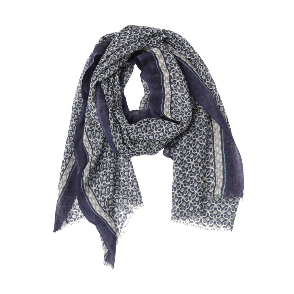 The Moshi Schal Willow türkis blau grau