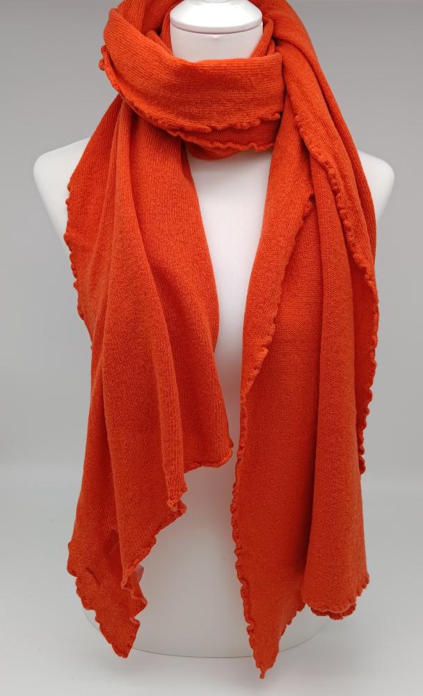Eva Schreiber Schal Soraya orange