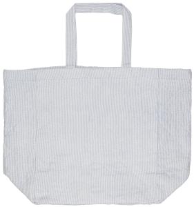 Tasche IB Laursen weiß und blau gestreift