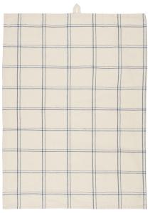 IB Laursen Geschirrtuch Ebbe natur dunkelblau