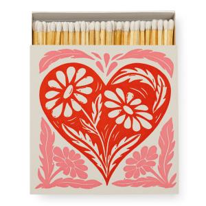 Archivist Streichhölzer Botanical Heart MatchBox