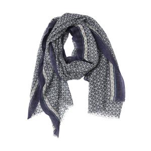 The Moshi Schal Willow türkis blau grau