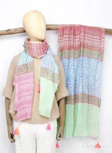 Sarah & Sally Schal Farbmix