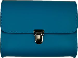 Leder Umhängetasche Roma türkis